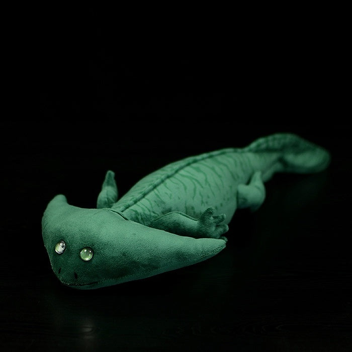 Diplocaulus Plush Toy – Realistic Boomerang-Headed Prehistoric Amphibian