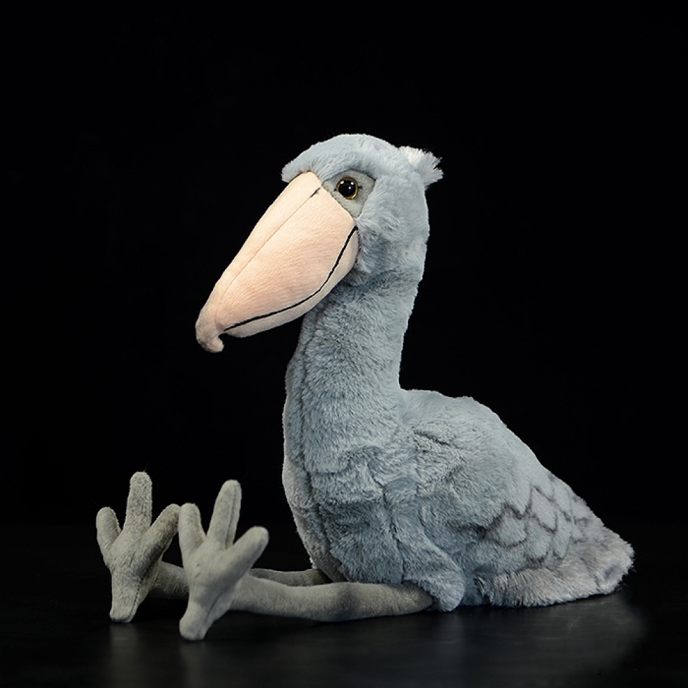 Shoebill Bird Plush Toy - Soft Stuffed Animal Gift for Kids and Bird Lovers