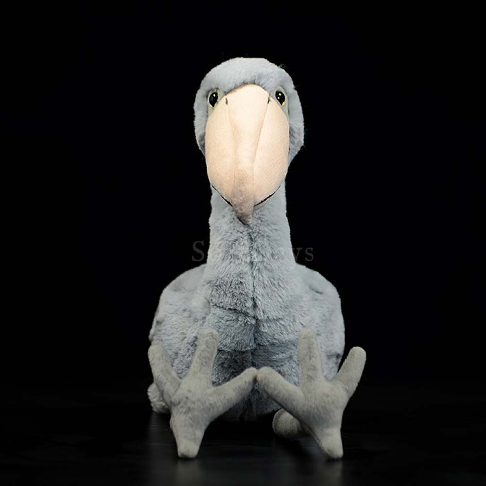 Shoebill Bird Plush Toy - Soft Stuffed Animal Gift for Kids and Bird Lovers