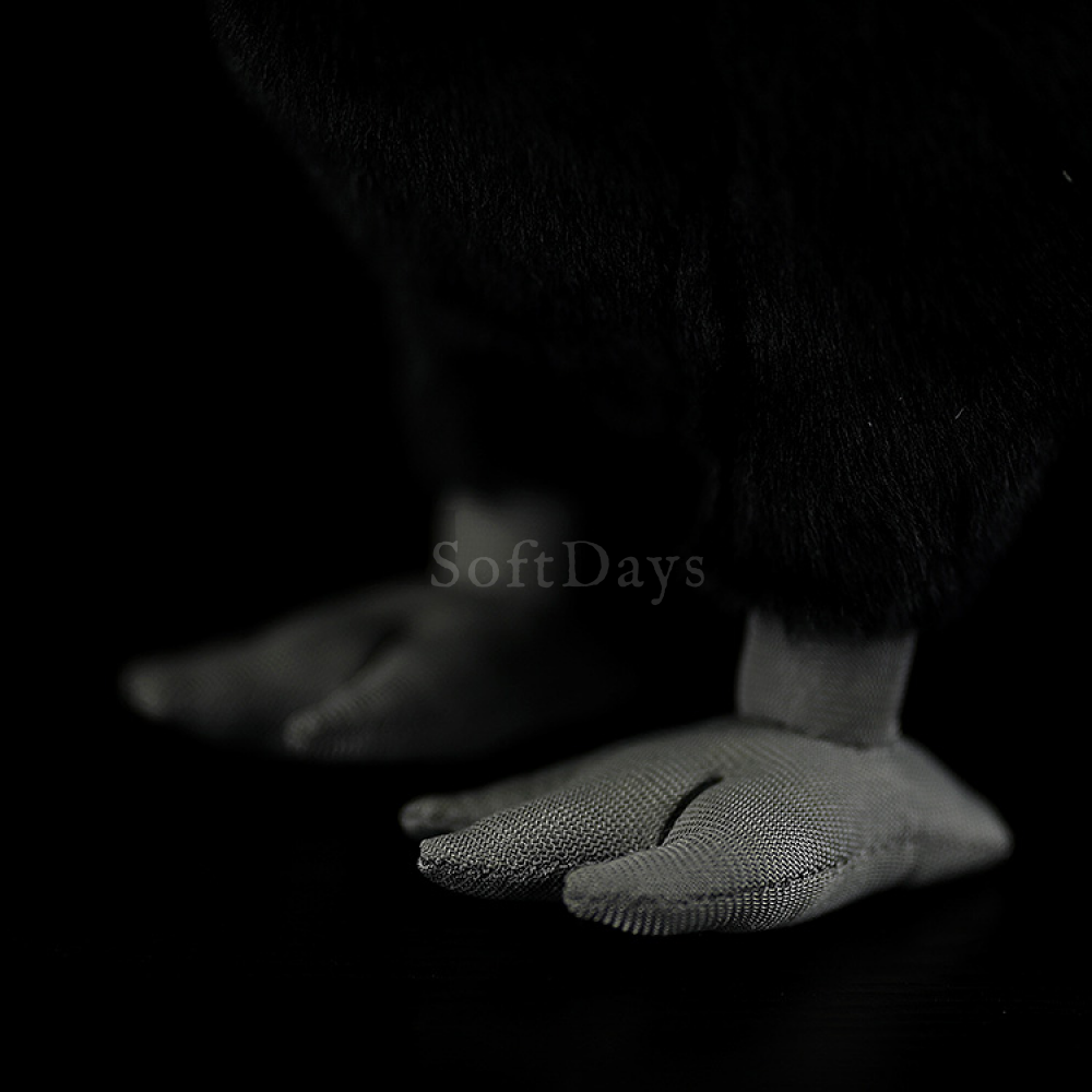 Realistic Wreathed Hornbill Plush Toy - Lifelike Stuffed Animal for Collectors & Bird Lovers