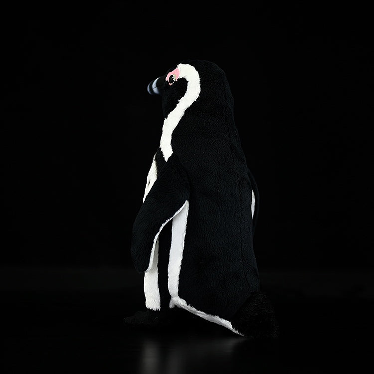African Penguin plush toy in a natural pose, perfect for penguin lovers and collectors