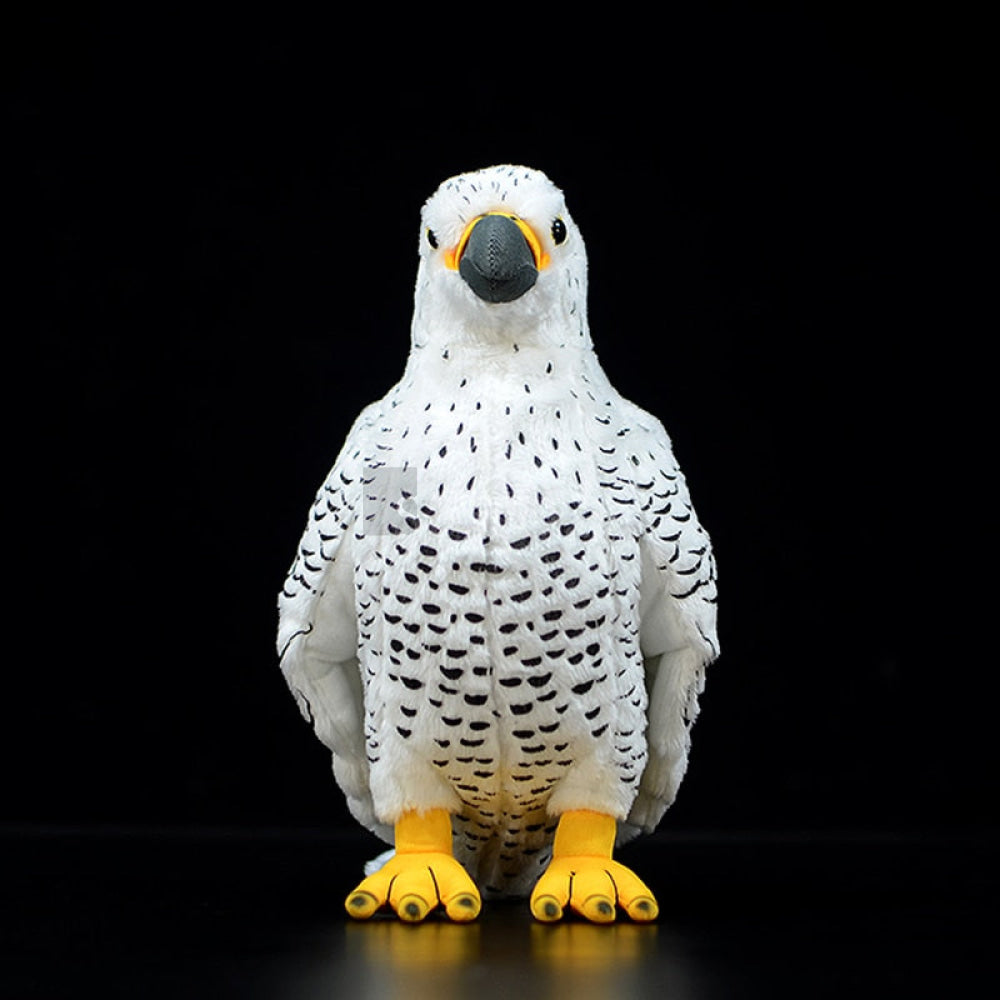 Lifelike Gyrfalcon Bird Soft Stuffed Plush Toy