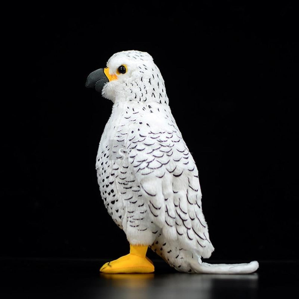 Lifelike Gyrfalcon Bird Soft Stuffed Plush Toy