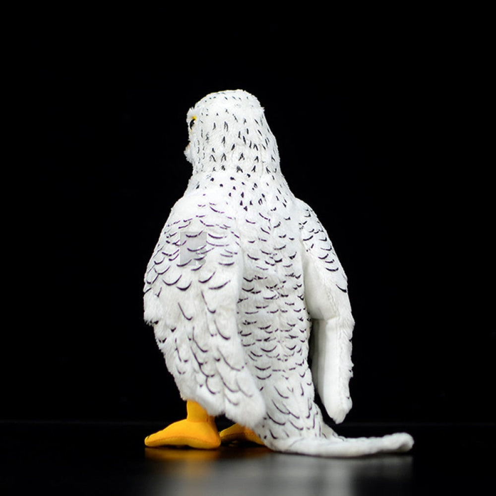 Lifelike Gyrfalcon Bird Soft Stuffed Plush Toy