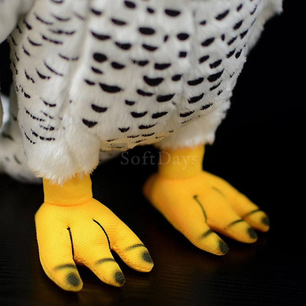 Lifelike Gyrfalcon Bird Soft Stuffed Plush Toy
