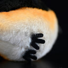 Lifelike Adorable Long-Tailed Shrike Bird Plush – Realistic and Chubby