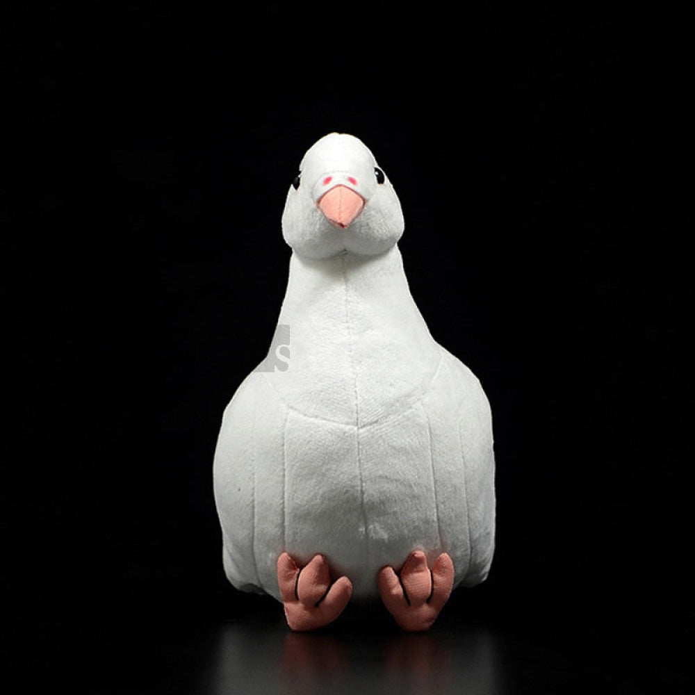 Realistic White Dove Plush Toy – Soft and Lifelike Stuffed Bird