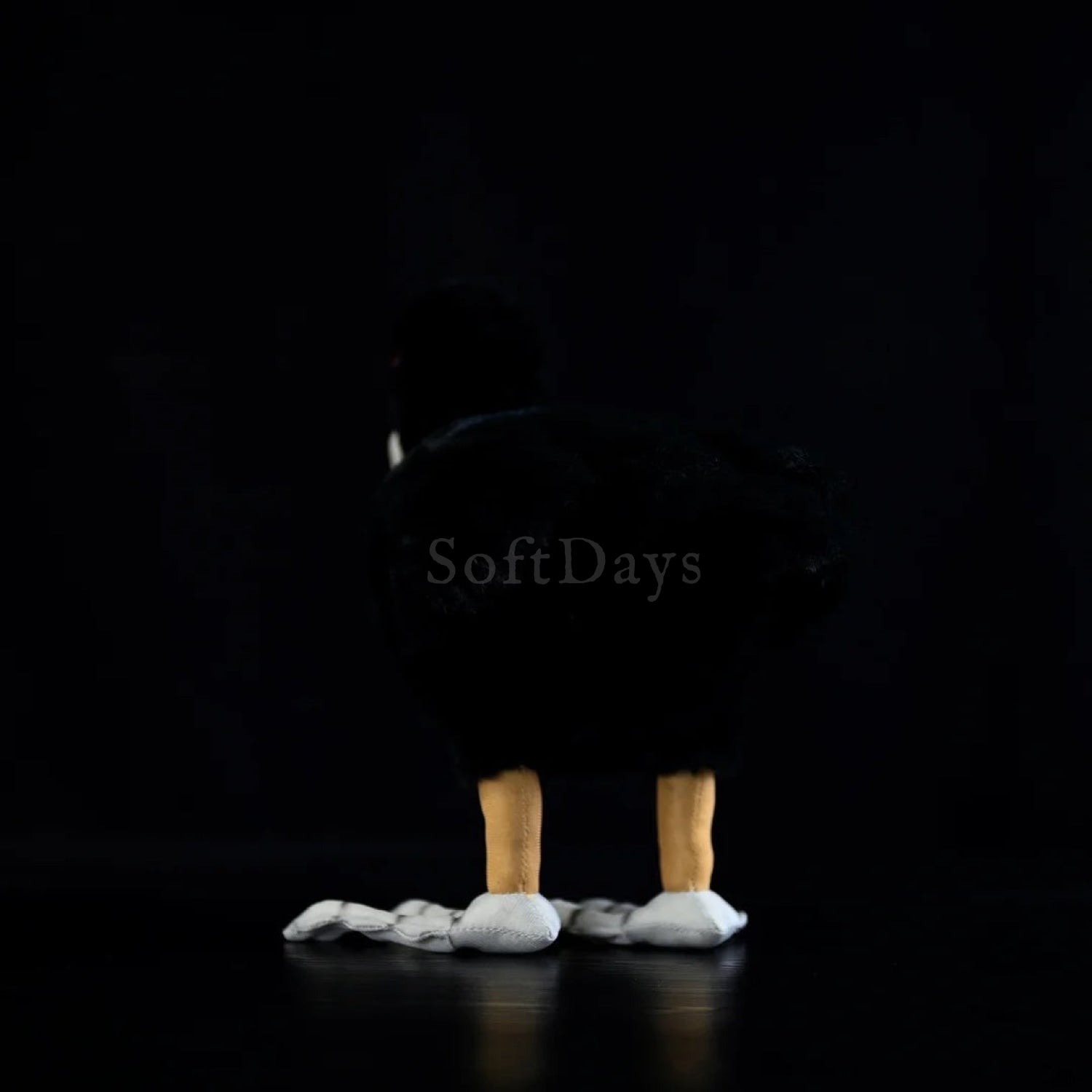 Lifelike Eurasian Coot plush toy with realistic bird design, perfect for collectors and display