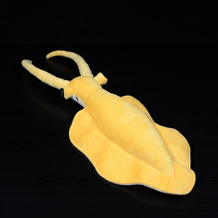 Lifelike Nectocaris Plush Toy – Realistic Prehistoric Ocean Creature Stuffed Animal