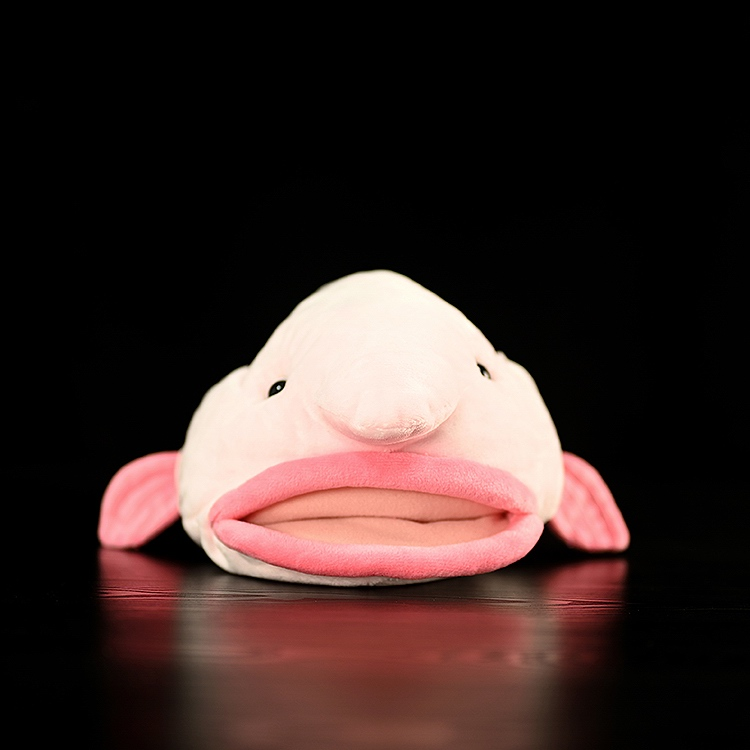 Lifelike Blobfish Plush – Soft and Adorably Unique Deep-Sea Companion