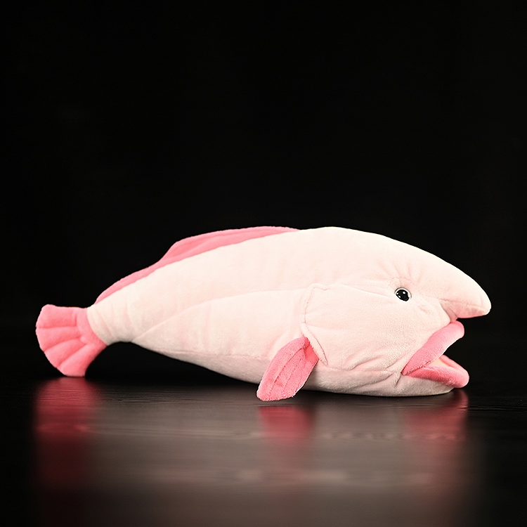 Lifelike Blobfish Plush – Soft and Adorably Unique Deep-Sea Companion