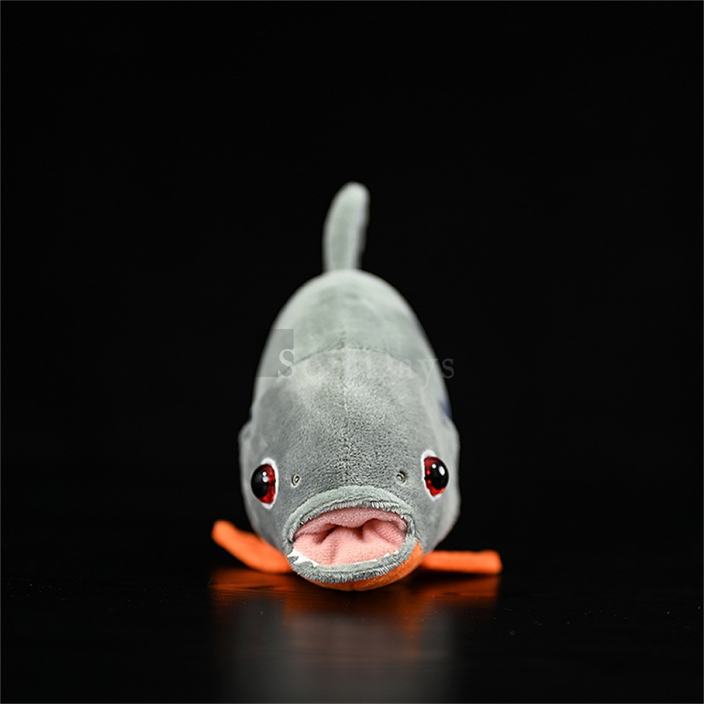 Lifelike Red-Bellied Piranha Fish Plush Toy – Soft and Unique