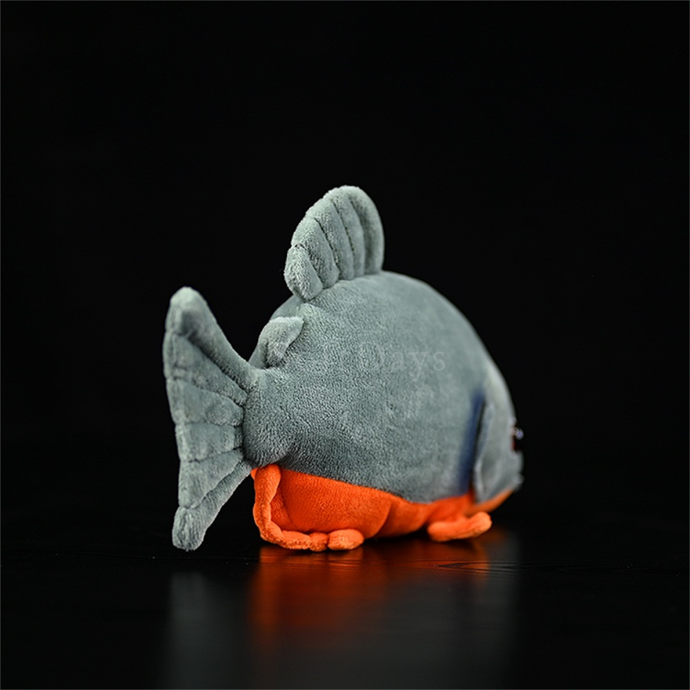 Lifelike Red-Bellied Piranha Fish Plush Toy – Soft and Unique