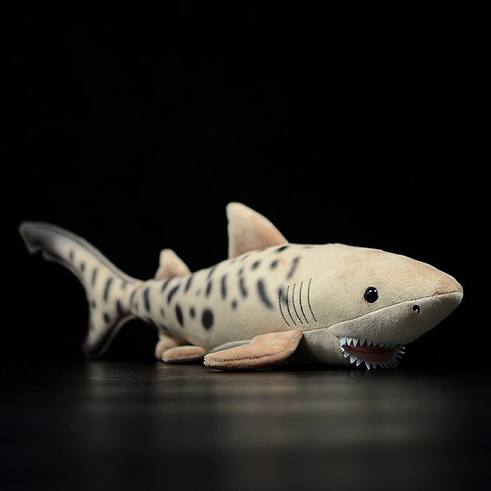 Realistic Sand Tiger Shark Plush Toy – Soft and Wildly Adorable