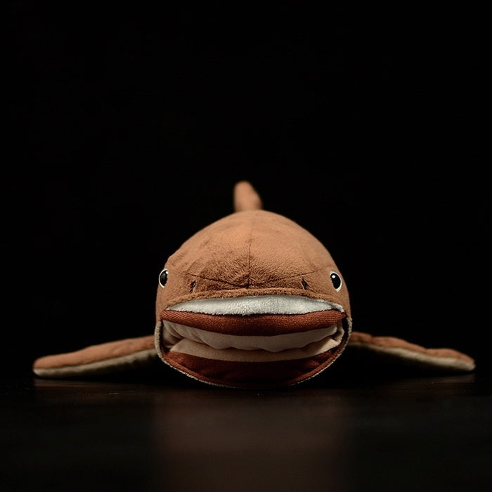 Lifelike Megamouth Shark Plush Toy – Soft and Uniquely Charming
