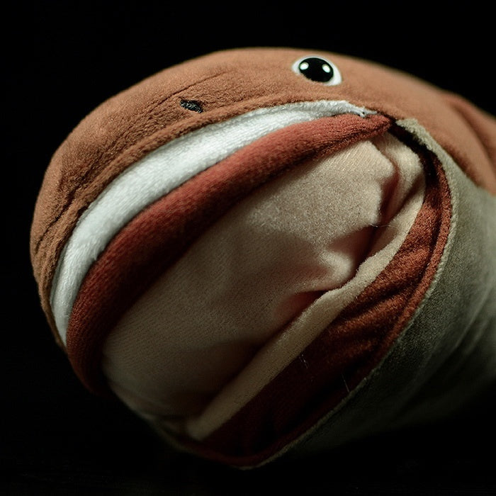 Lifelike Megamouth Shark Plush Toy – Soft and Uniquely Charming