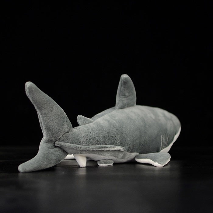 Realistic Great White Shark Plush Toy – Soft and Captivating Ocean Companion