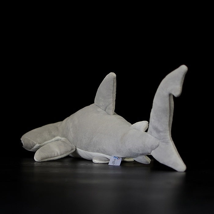 Realistic Hammerhead Shark Plush Toy – Soft and Eye-Catching Ocean Friend