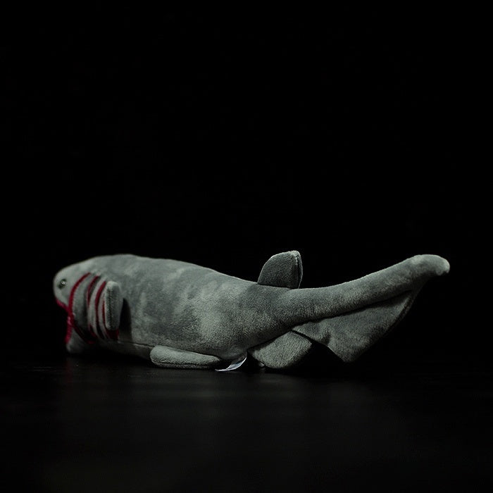 Realistic Deep-Sea Frilled Shark Plush Toy – Soft and Mesmerizing Ocean Gift