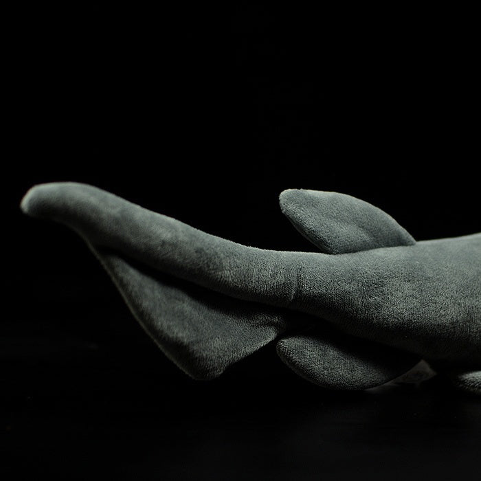 Realistic Deep-Sea Frilled Shark Plush Toy – Soft and Mesmerizing Ocean Gift