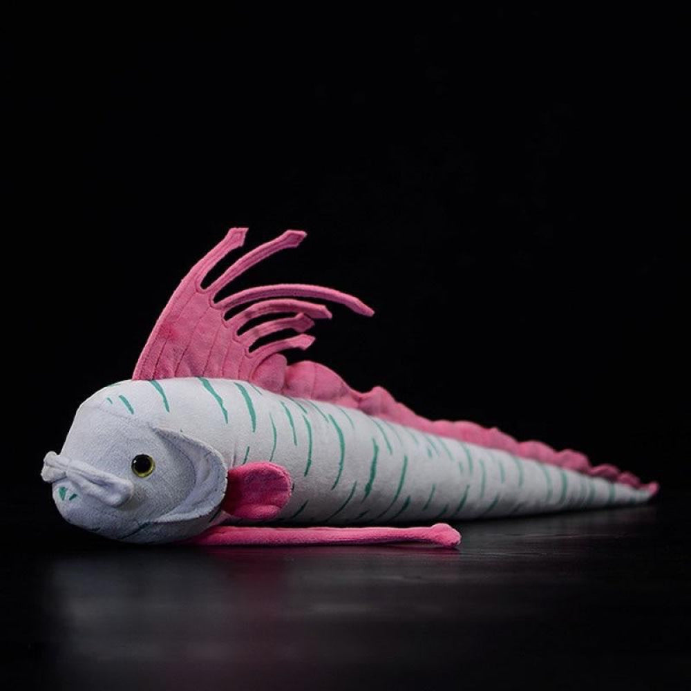 Realistic Deep-Sea Oarfish Plush Toy – Soft and Majestically Lifelike