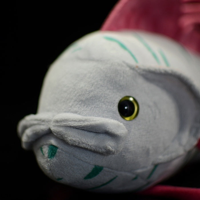 Realistic Deep-Sea Oarfish Plush Toy – Soft and Majestically Lifelike