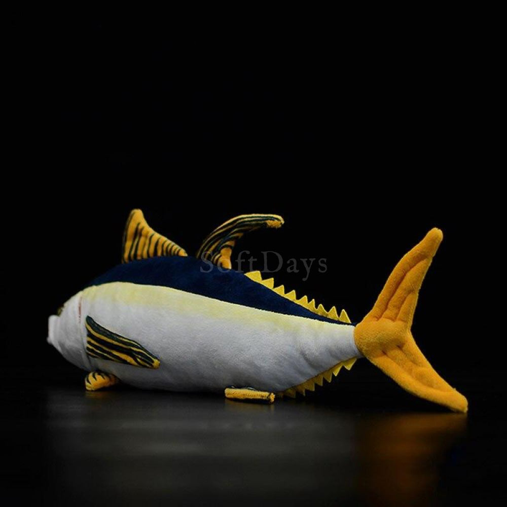 Realistic Yellowfin Tuna Fish Plush Toy – Soft and Lifelike