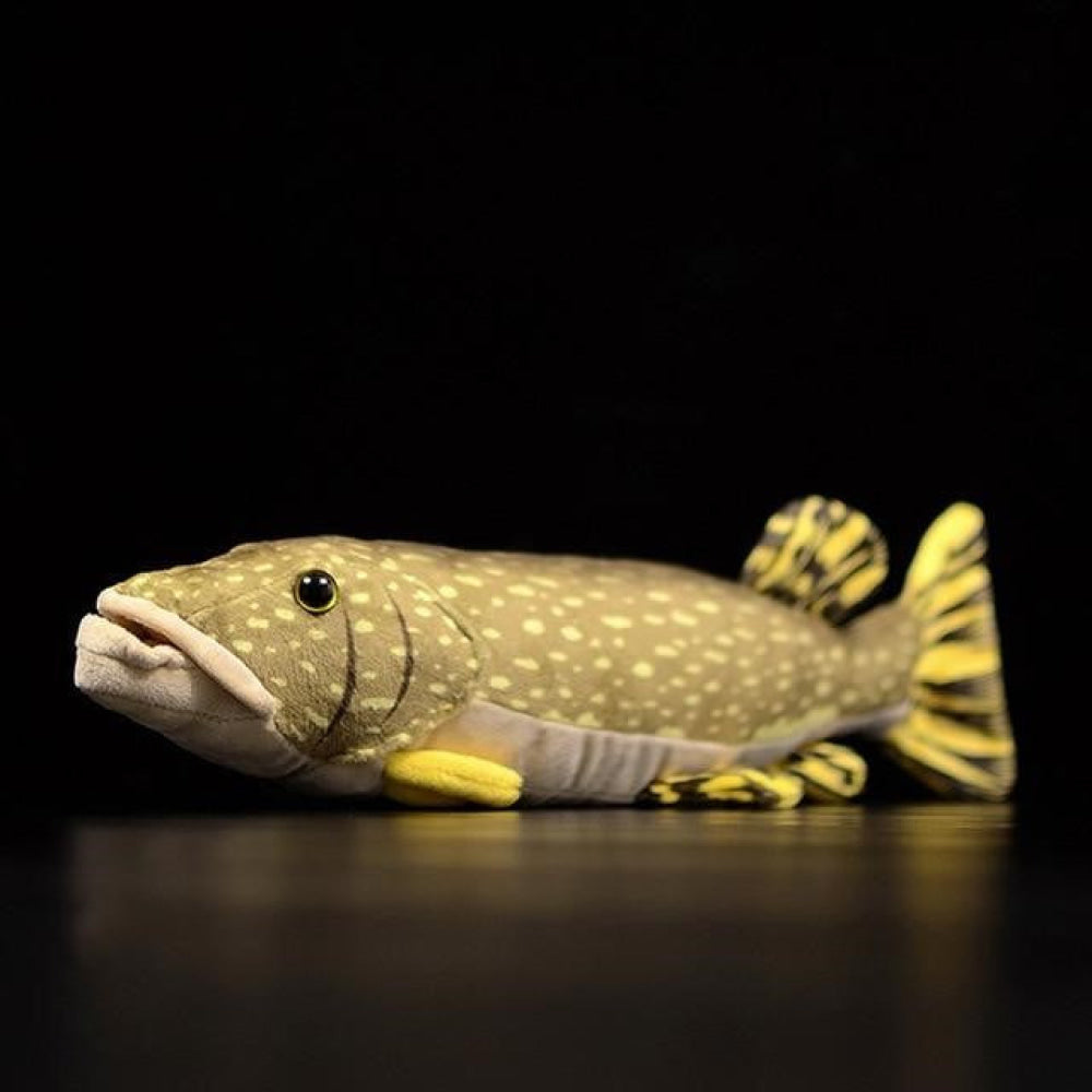 Realistic Northern Pike Fish Plush Toy – Soft, Lifelike, and Perfect for Nature Lovers