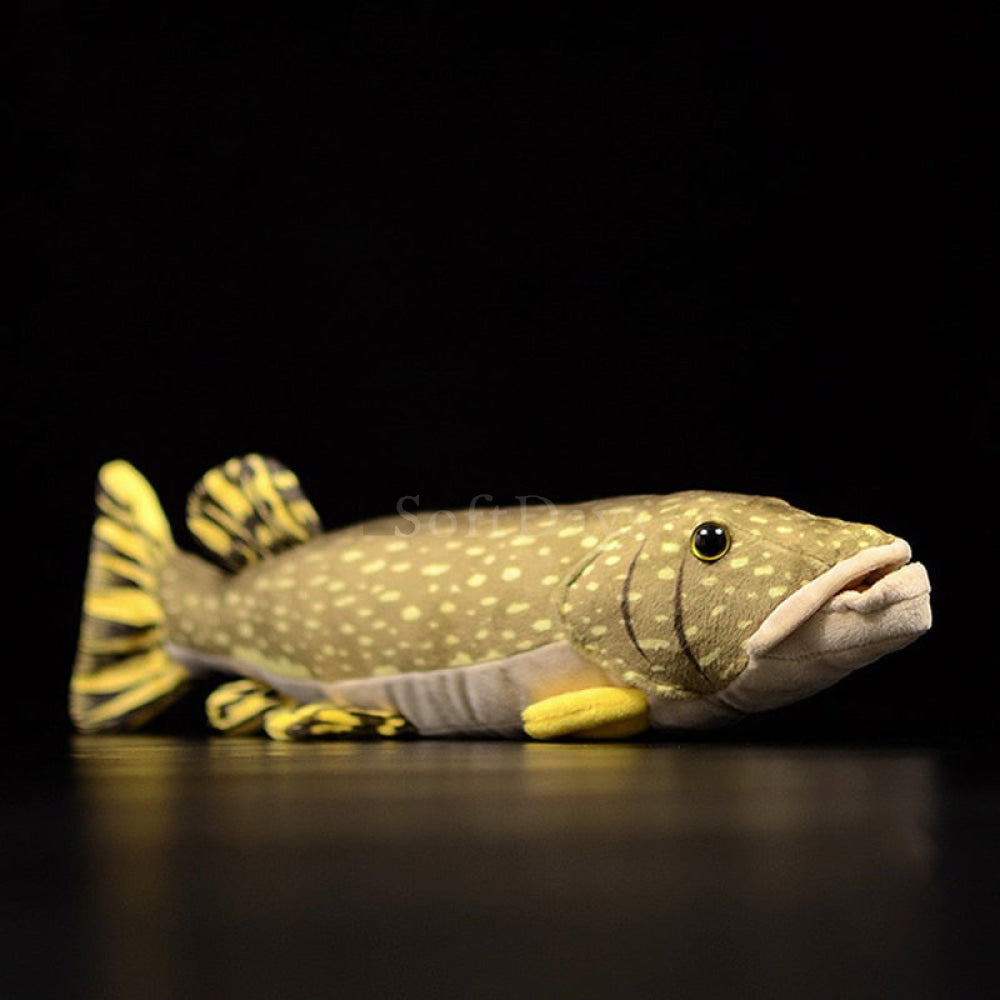 Realistic Northern Pike Fish Plush Toy – Soft, Lifelike, and Perfect for Nature Lovers