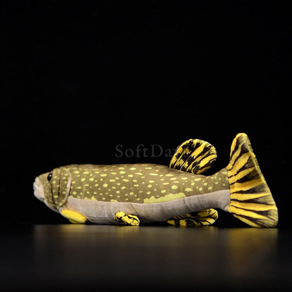 Realistic Northern Pike Fish Plush Toy – Soft, Lifelike, and Perfect for Nature Lovers
