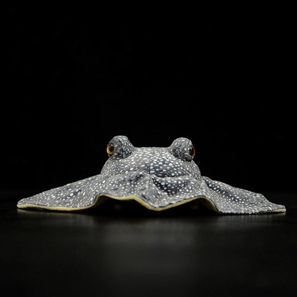Realistic Honeycomb Stingray Plush Toy – Lifelike Reticulate Whipray Soft Stuffed Fish