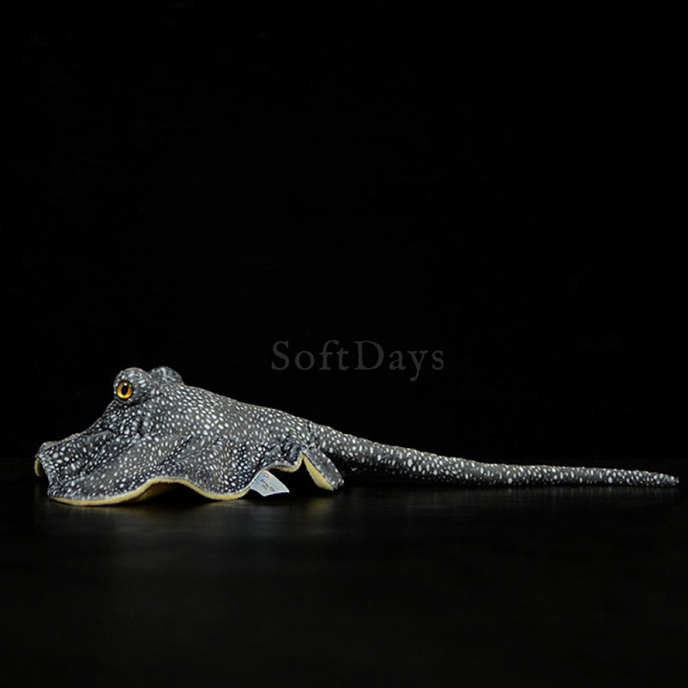 Realistic Honeycomb Stingray Plush Toy – Lifelike Reticulate Whipray Soft Stuffed Fish