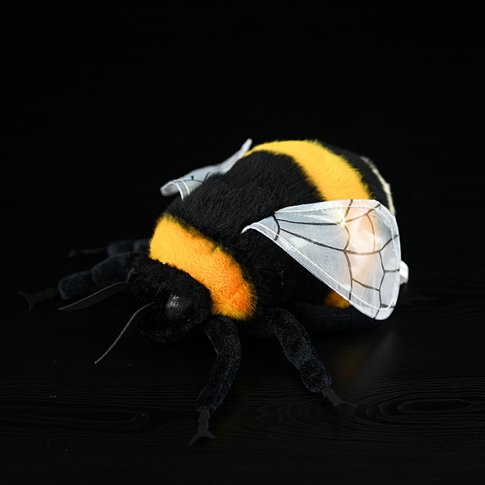 Realistic Bumblebee Plush Toy – Lifelike, Soft, and Perfect for Insect Enthusiasts