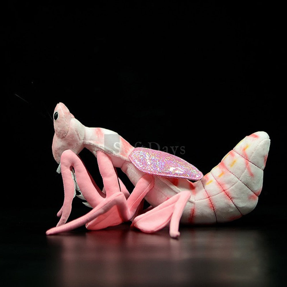 Realistic Pink Orchid Mantis Plush – Lifelike, Soft, and Perfect for Insect Enthusiasts