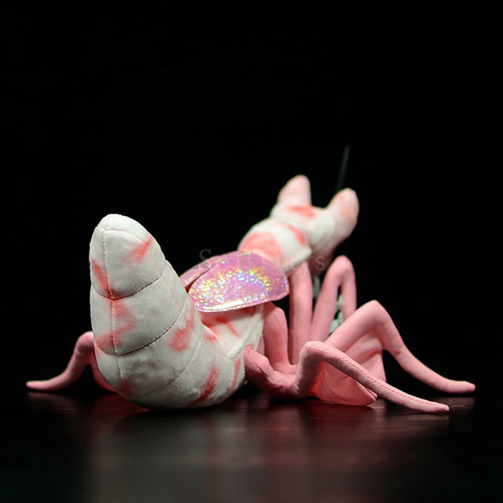 Realistic Pink Orchid Mantis Plush – Lifelike, Soft, and Perfect for Insect Enthusiasts