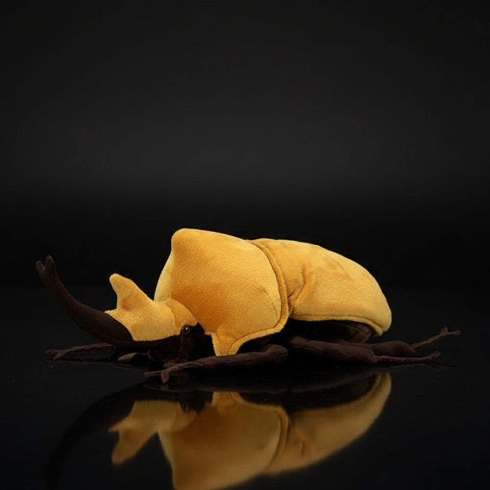 Realistic Elephant Beetle Plush – Soft, Lifelike, and Perfect for Insect Collectors