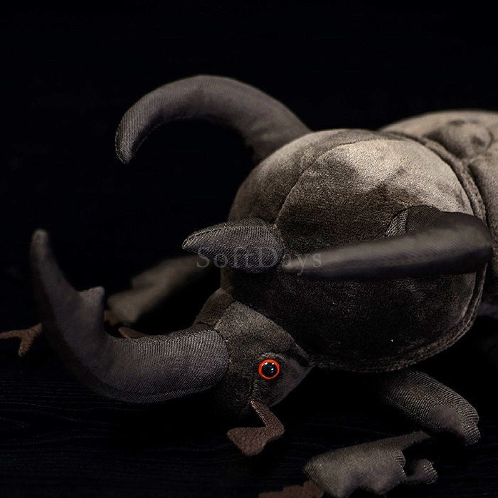 Realistic Atlas Beetle Lifelike Insert Plush Toy – Soft and Perfect for Bug Enthusiasts