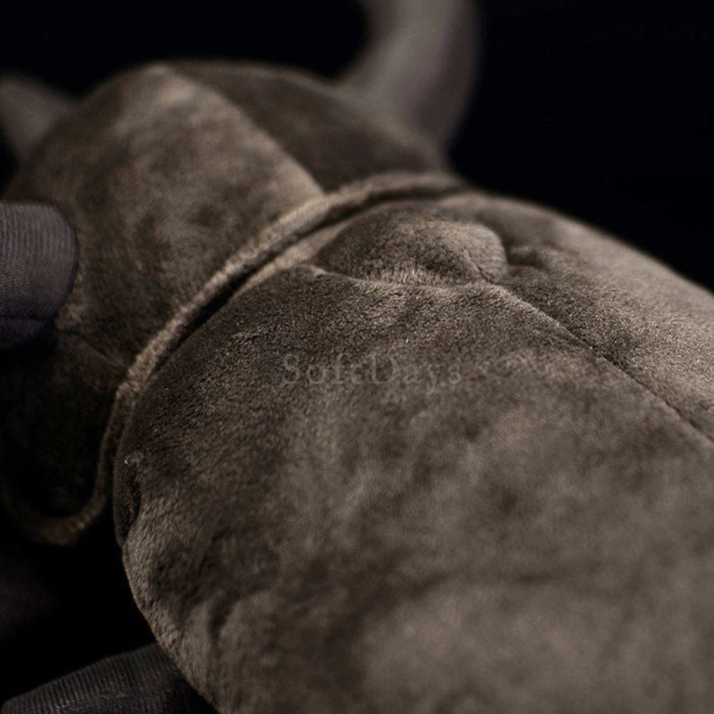 Realistic Atlas Beetle Lifelike Insert Plush Toy – Soft and Perfect for Bug Enthusiasts