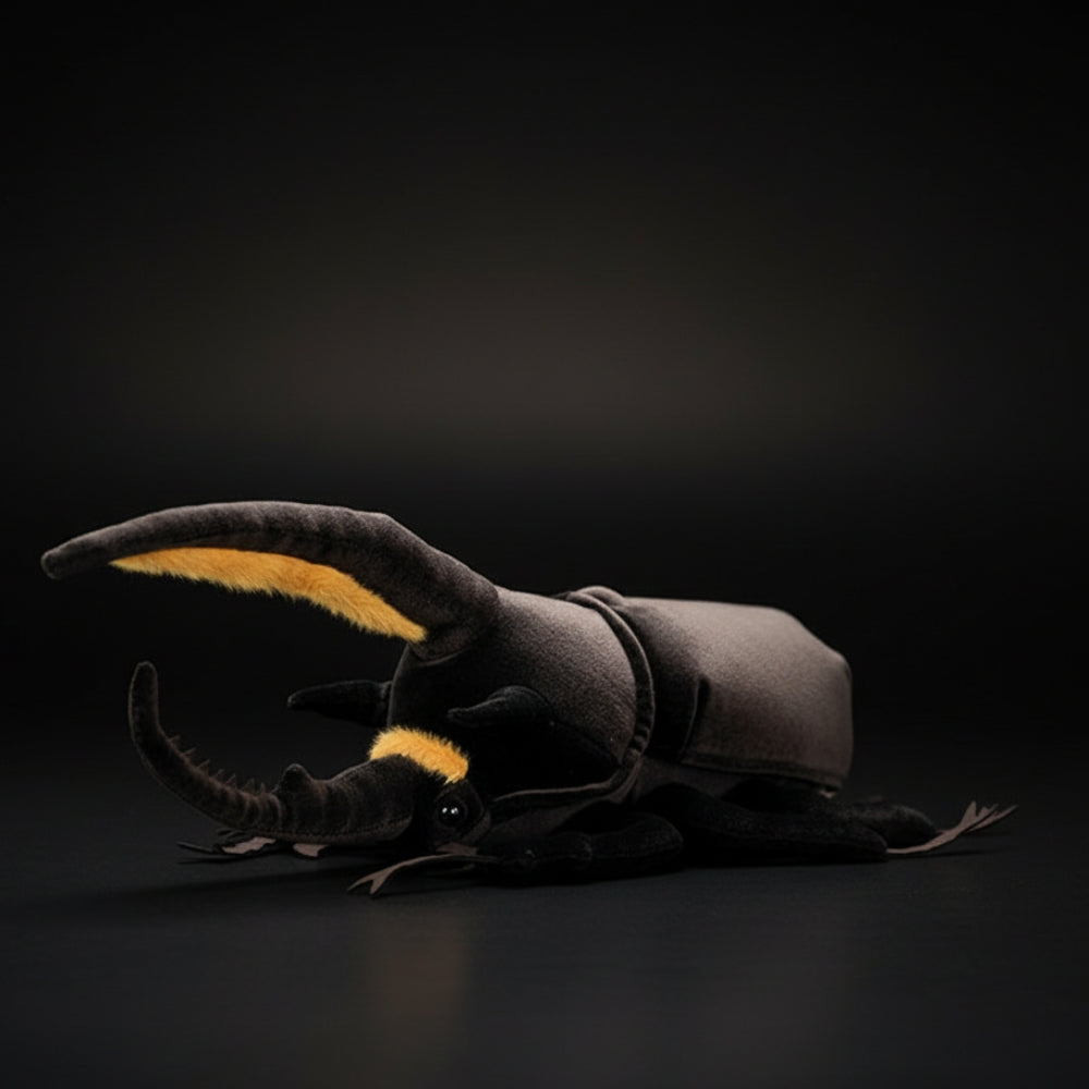 Realistic Neptune Hercules Beetle Plush – Soft, Detailed, and Perfect for Bug Enthusiasts
