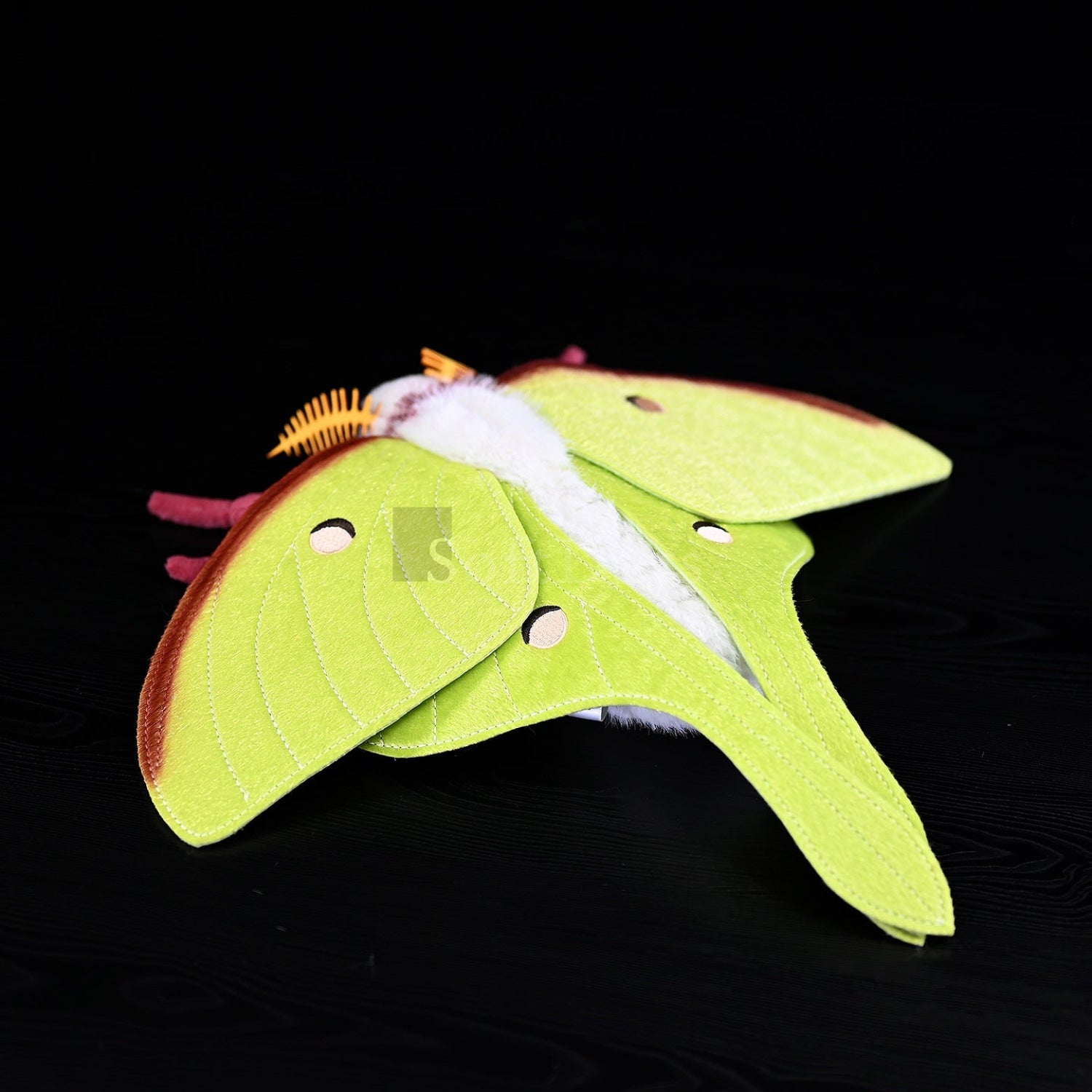 Realistic Indian Moon Moth Plush – Soft, Lifelike, and Perfect for Nature Enthusiasts