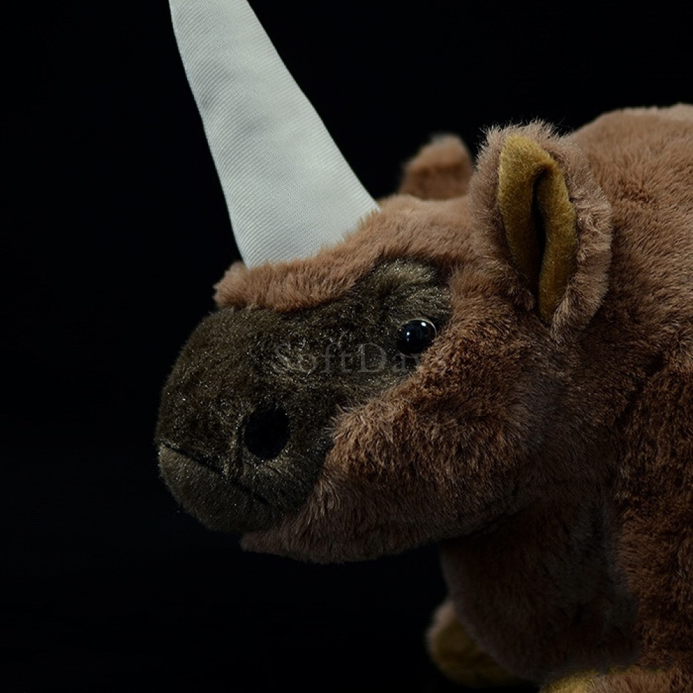 Elasmotherium Siberian Unicorn Plush Toy – Soft, Unique, and Perfect for Prehistoric Life Enthusiasts