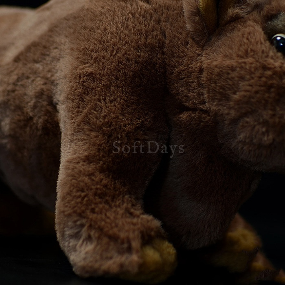 Elasmotherium Siberian Unicorn Plush Toy – Soft, Unique, and Perfect for Prehistoric Life Enthusiasts