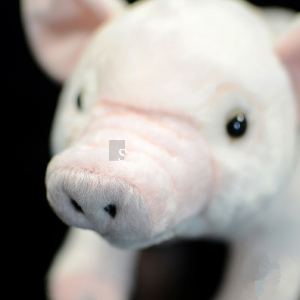 Lifelike Pig Soft Stuffed Plush Toy – Adorable and Cuddly