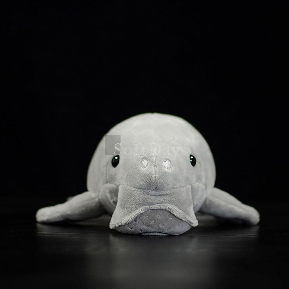 Lifelike Dugong Sea Cow Plush Toy – Soft, Realistic, and Cuddly