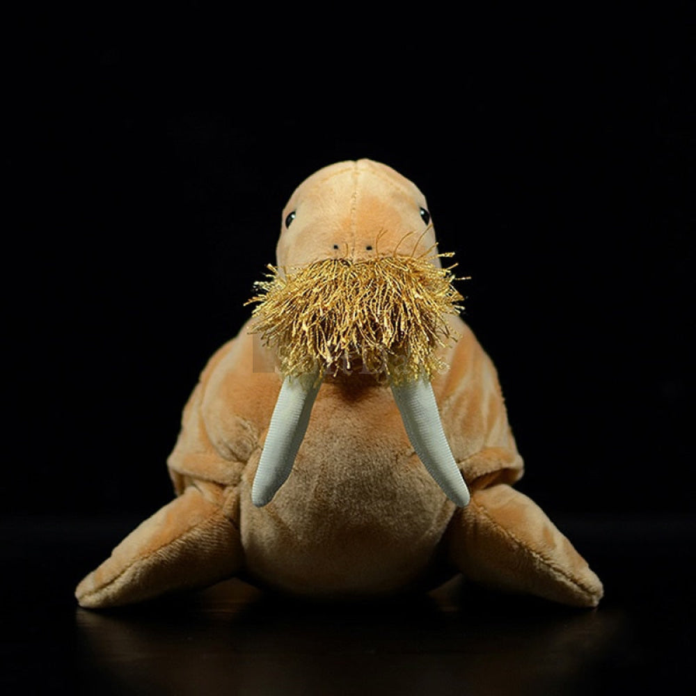 Realistic Walrus Plush Toy with Tusks and Whiskers – Soft, Huggable, and Perfect for Arctic Animal Lovers