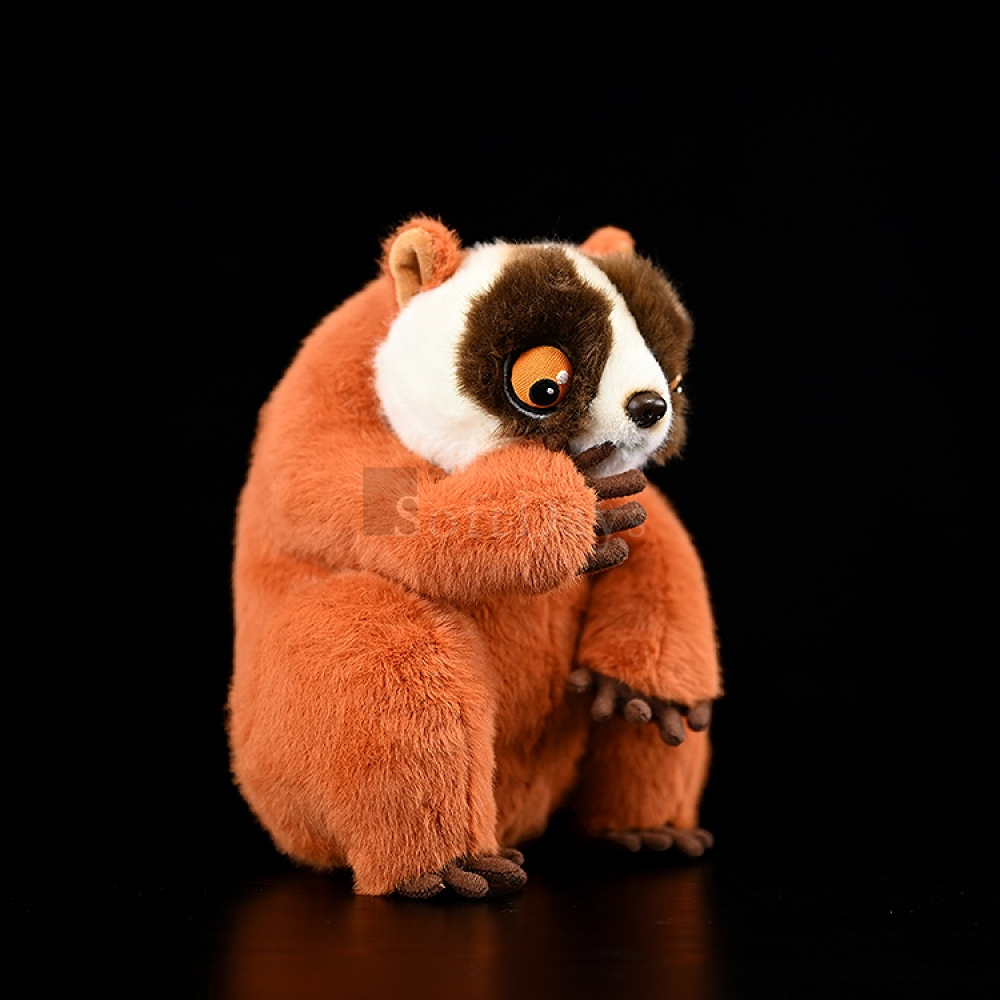 Lifelike Red Slender Loris Plush – Soft, Cuddly, and Adorable