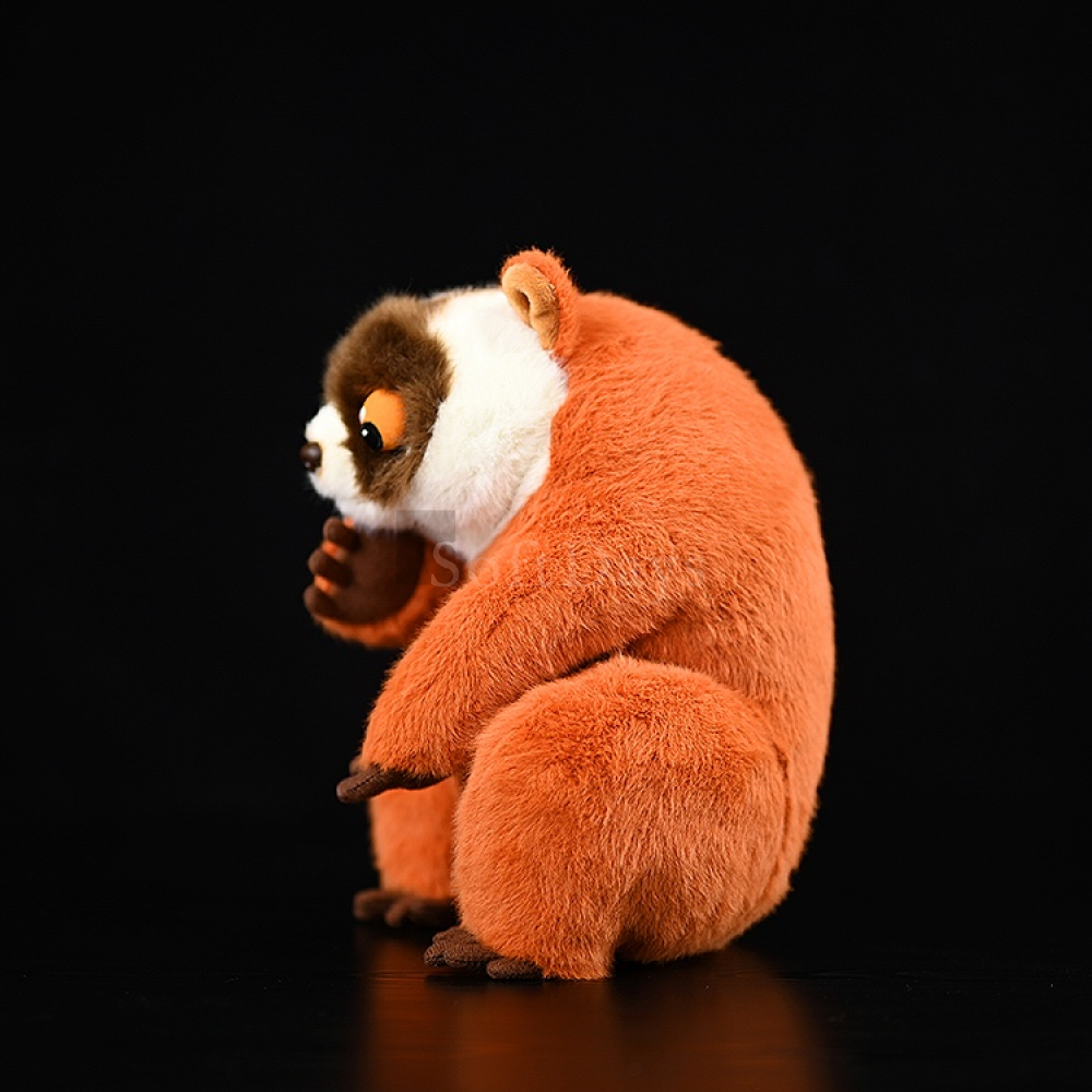 Lifelike Red Slender Loris Plush – Soft, Cuddly, and Adorable