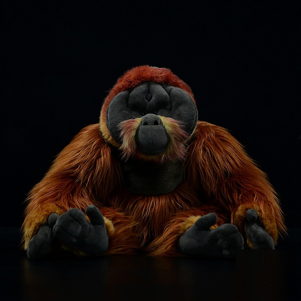 Orangutan Ape Plush Toy – Realistic, Soft, and Unique