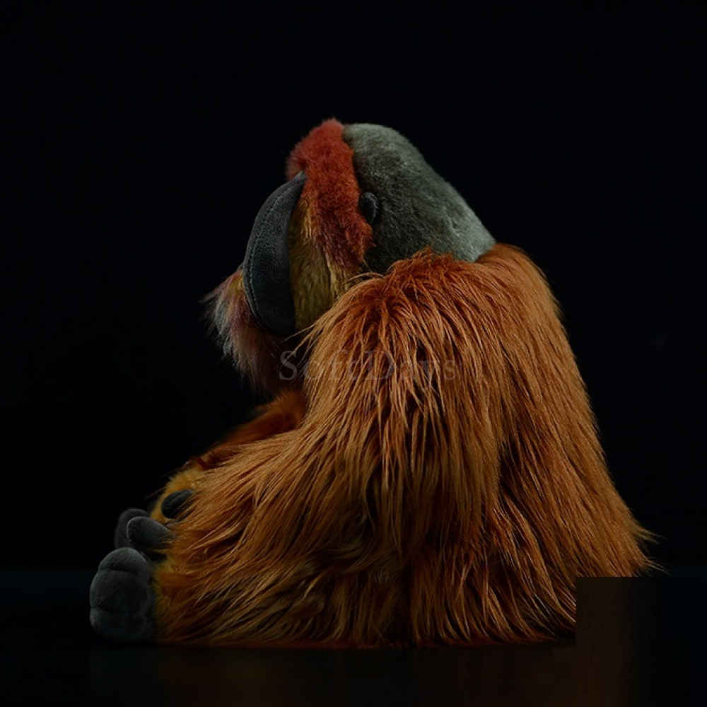 Orangutan Ape Plush Toy – Realistic, Soft, and Unique