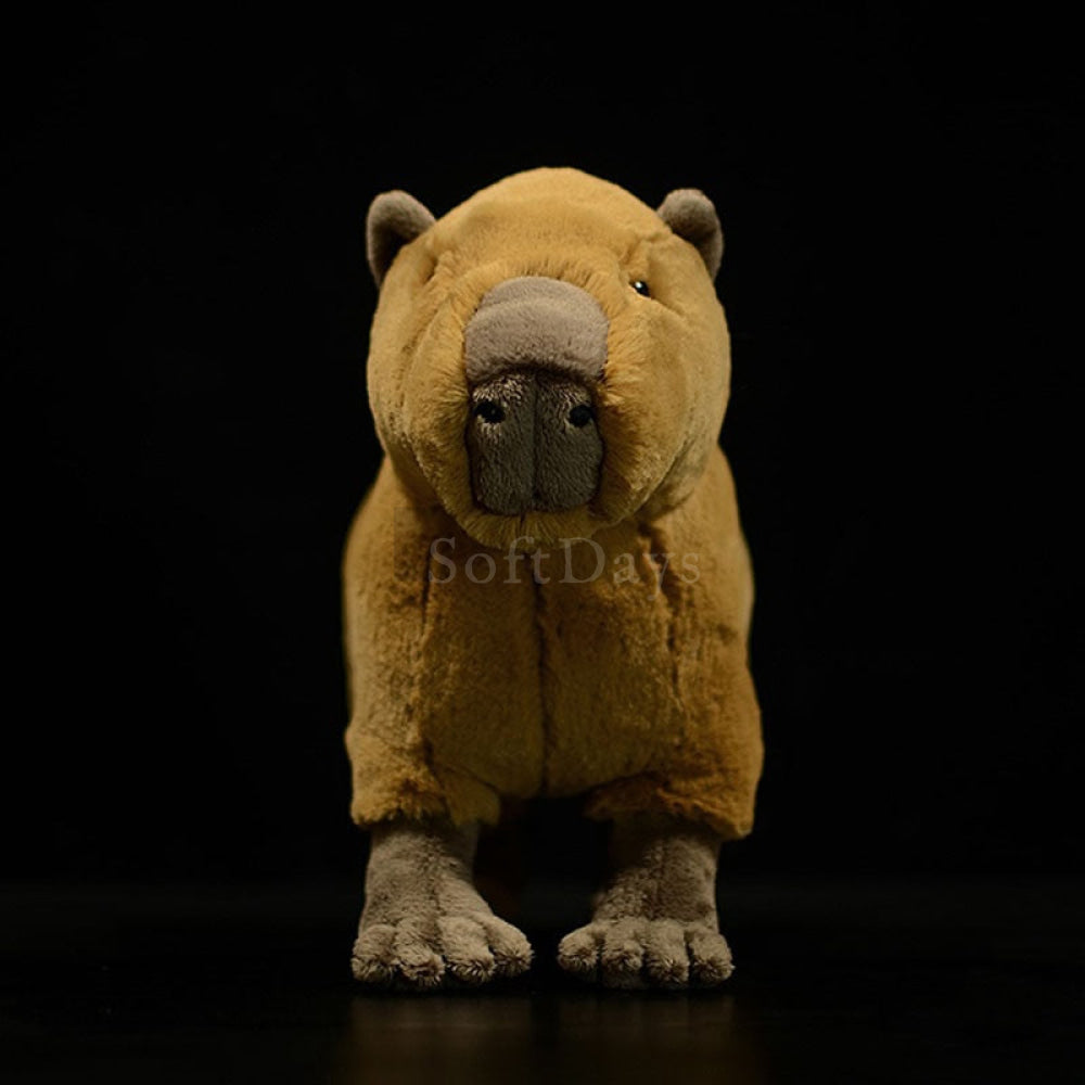 Realistic Capybara Soft Stuffed Plush Toy – Soft and Huggable Companion